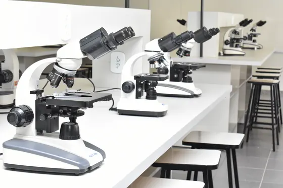 Laboratório de microscopia